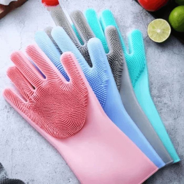 Silicone Scrub Gloves