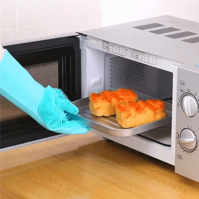 Silicone Scrub Gloves